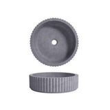 PIAZA Above Counter Basin in Matte Grey 400x400x110mm