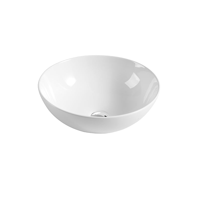 ETERNAL Above Counter Basin in Gloss White Finish 400x400x155mm