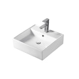 MAYFAIR Above Counter Basin Gloss White 460x460x150mm