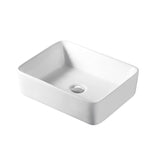 SORRENTO Above Counter Basin Gloss White 475x365x130mm