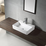 ACQUA Above Counter Basin Gloss White 510x360x120mm
