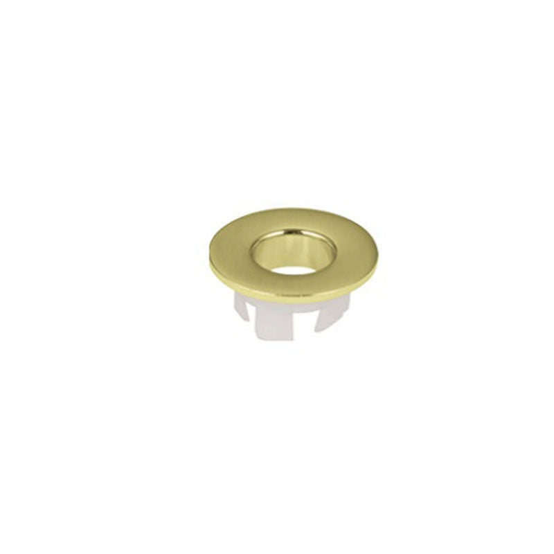 Overflow Rings Brushed Brass