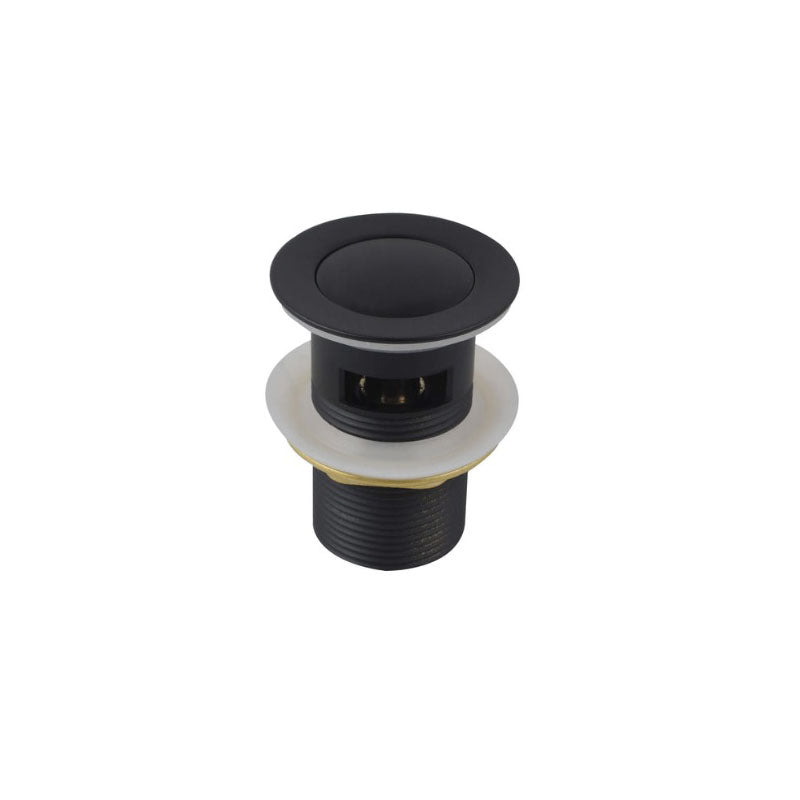 32mm with Overflow Pop Up Waste Matte Black Finish