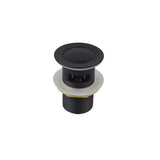 32mm with Overflow Pop Up Waste Matte Black Finish