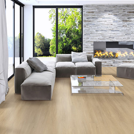 AquaGlow Water-resistant Laminate Flooring Los Angeles Oak 1830x195x12mm
