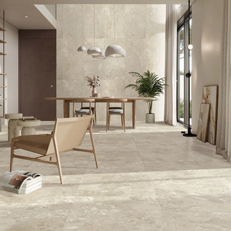 Sassi Stone Beige Terrazzo Matt 600x600mm