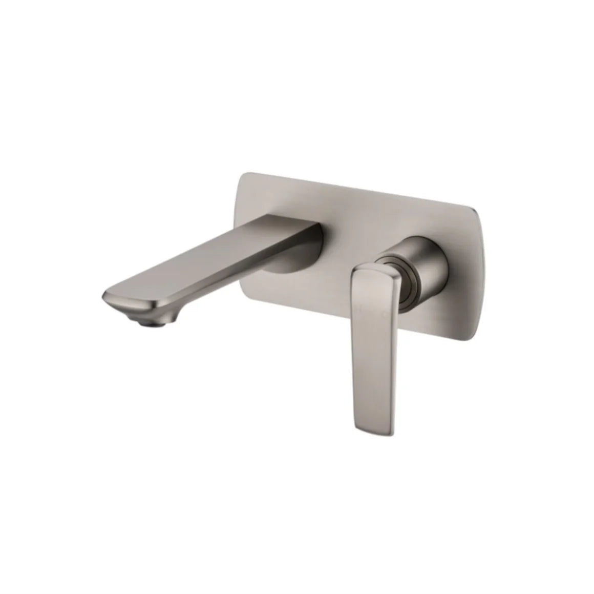 Esperia Brushed Nickel Wall Mixer With Spout