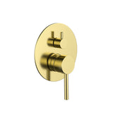 JESS Shower Mixer with Diverter in Brushed Brass