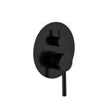 JESS Shower Mixer with Diverter in Matte Black