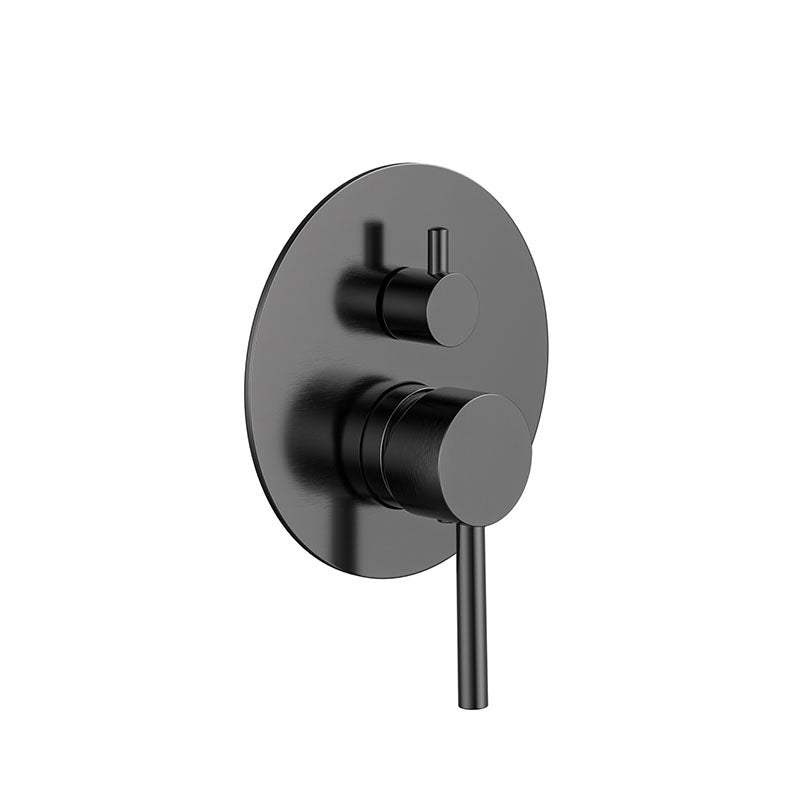 JESS Shower Mixer with Diverter in Gun Metal