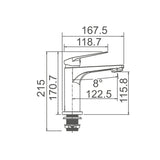 EXON Basin Mixer in Chrome