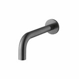 VIVO Curved Bath Spout in Gun Metal