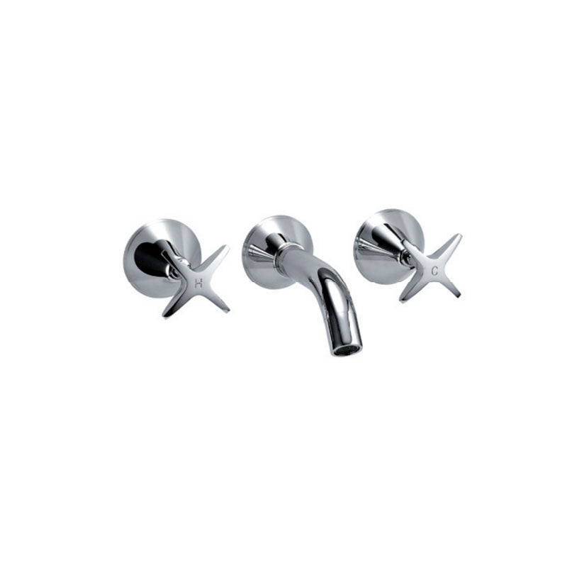SEASTAR Fixed Bath Set Chrome Finish