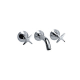 SEASTAR Fixed Bath Set Chrome Finish