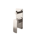 BRAVO-II Shower Mixer with Diverter in Brushed Nickel