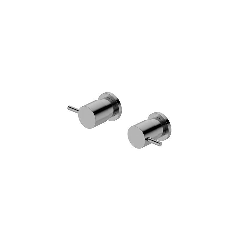 JESS 1/4 Turn Wall Top Assembly in Brushed Nickel