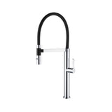 ROMEO Chrome Sink Mixer with Black Hose