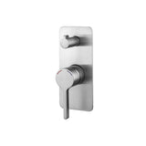 KENZO Shower Mixer with Diverter in Brushed Nickel