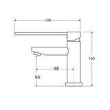 JESS CARE Basin Mixer in Brushed Nickel