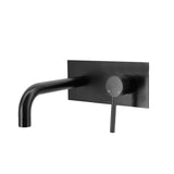 JESS Basin/Bath Set with Curved Spout in Matte Black