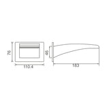 ACQUA Waterfall Bath Spout in Chrome