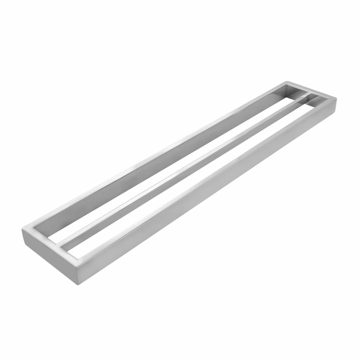 IVANO Chrome Double Towel Rail 800mm