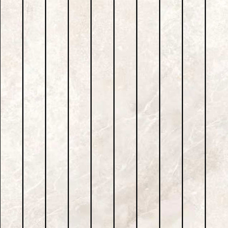Alba Cream Strip Mosaic 28x298mm Strips 298x298mm