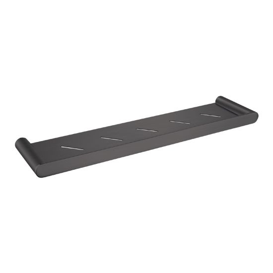 Bellino Gun Metal Grey Shower Shelf