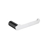 Bellino Chrome & Matte Black Toilet Roll Holder