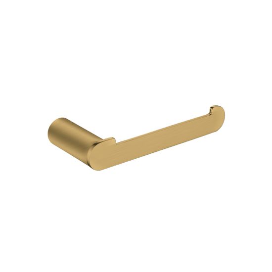 Bellino Brushed Yellow Gold Toilet Roll Holder