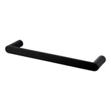 Esperia Matte Black Towel Ring 300mm