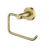 Pentro Brushed Yellow Gold Toilet Roll Holder