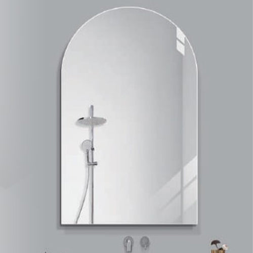 Arched Polished Flat Edge Mirror 5mm Glass Thickness 750x1000