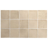 Argile Siena Matt Subway 100x100mm