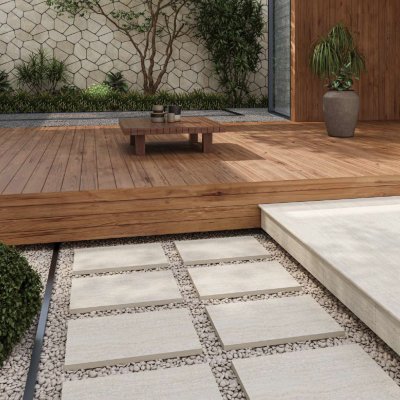 Avoca Bianco 40X60 20mm Bullnose -Round Edge