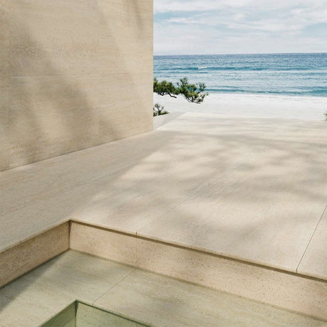 Avoca Sabbia 40X60 20mm Bullnose -Round Edge