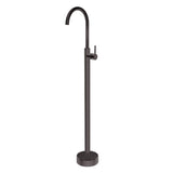 Pentro Gun Metal Grey Free Standing Spout & Mixer