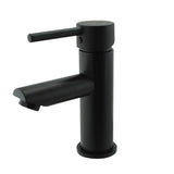 Pentro Matte Black Round Basin Mixer Tap