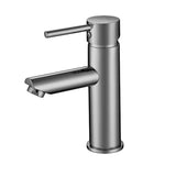 Pentro Brushed Nickel Round Basin Mixer Tap