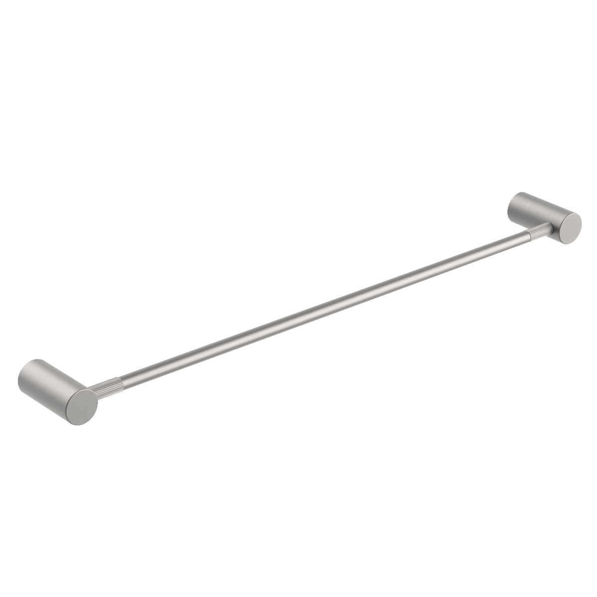 CADDENCE Series Brushed Nickel Single Towel Rail 600mm