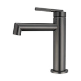 CADDENCE Series Brushed Gun Metal Grey Basin Mixer