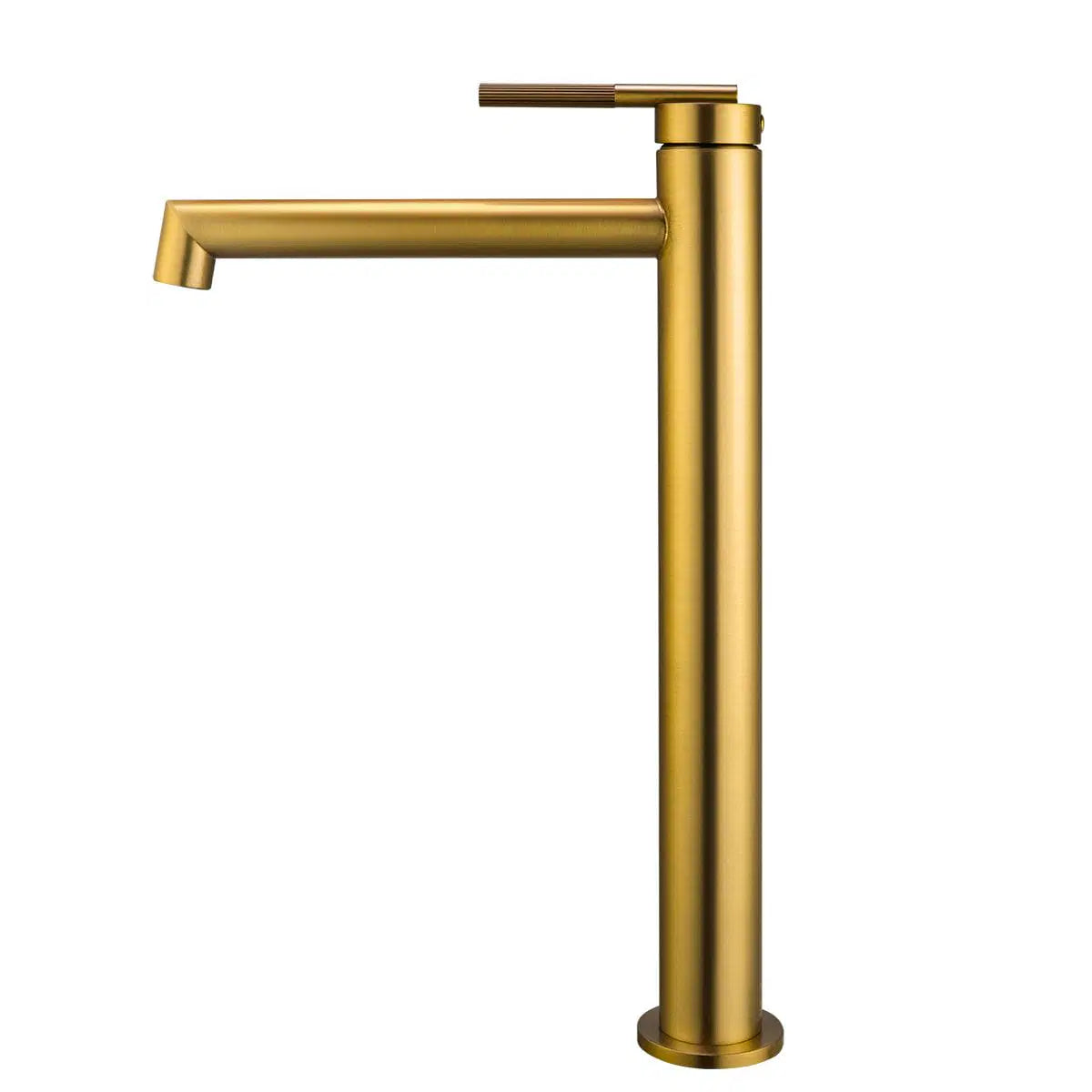 CADDENCE Series Brushed Yellow Gold Tall Basin Mixer