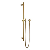 CADDENCE Series Brushed Yellow Gold Shower Rail without Handheld Shower