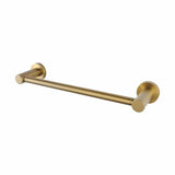 LUCID PIN Series Brushed Brass Towel Rail 300mm