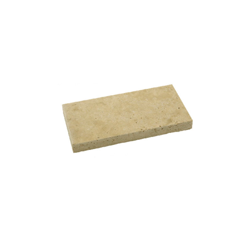 Travertine Classic Tumbled And Unfilled Paving 610x406x30mm