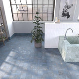 GREENLAND COBALT ANTI SLIP 147X147