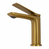 RUSHY Series Brushed Brass Basin Mixer