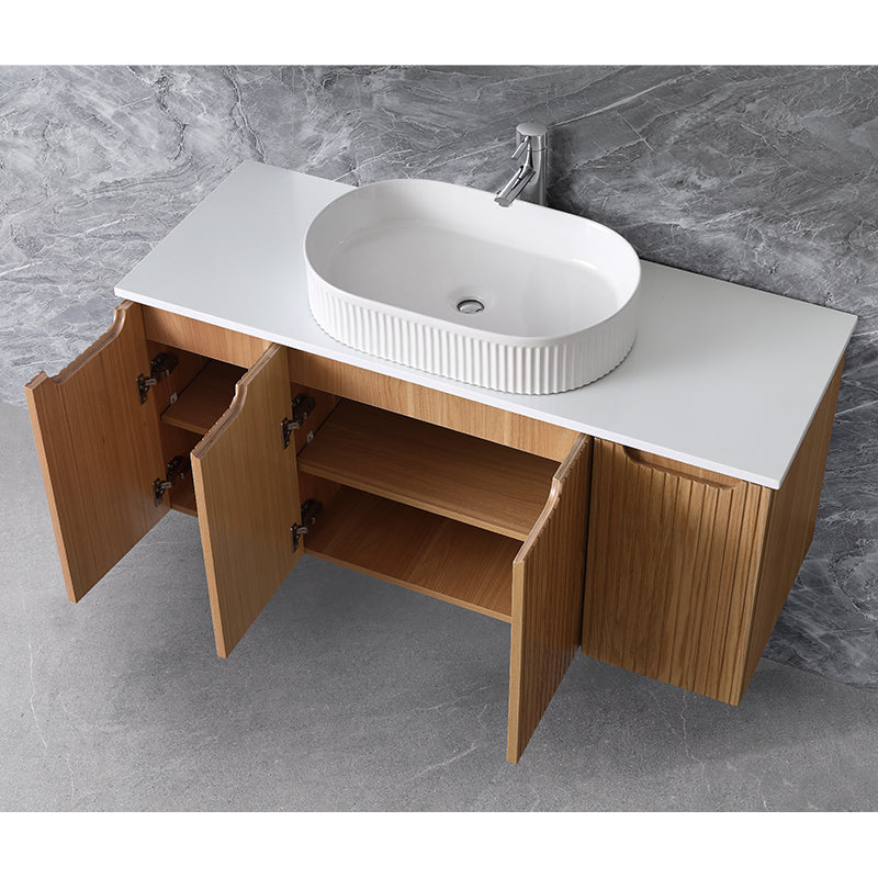 Duplex Collection Series Wall Hung Rosewood 1180×455×520mm CABINET ONLY