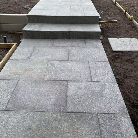 Granite Zen Grey Flamed Dropface 600x400x20/60mm
