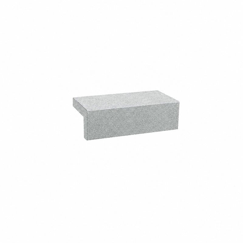 Marble Frozen Blue Sandblasted Dropface 600x400x20/60mm